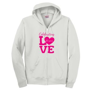 EcoSmart ® Full Zip Hooded Sweatshirt Thumbnail