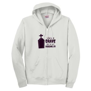 EcoSmart ® Full Zip Hooded Sweatshirt Thumbnail