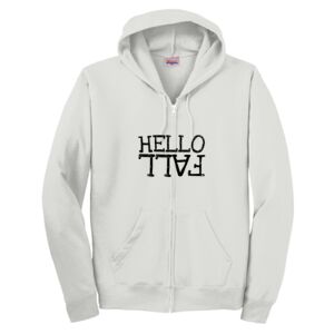 EcoSmart ® Full Zip Hooded Sweatshirt Thumbnail