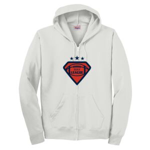 EcoSmart ® Full Zip Hooded Sweatshirt Thumbnail