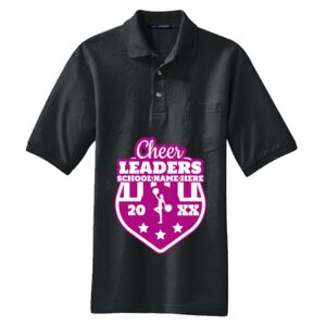 Heavyweight Cotton Pique Polo with Pocket Thumbnail