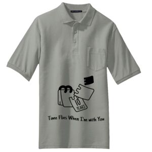 Silk Touch Polo with Pocket Thumbnail