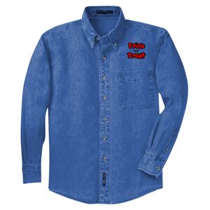 Long Sleeve Denim Shirt Thumbnail
