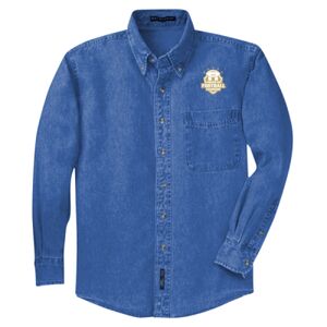 Tall Long Sleeve Denim Shirt Thumbnail