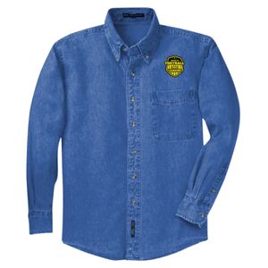 Tall Long Sleeve Denim Shirt Thumbnail