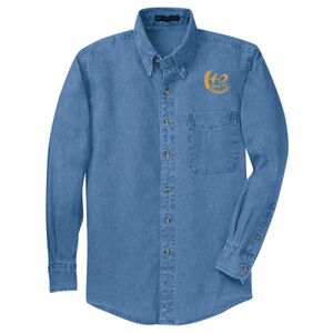 Tall Long Sleeve Denim Shirt Thumbnail