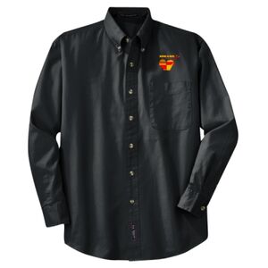 Tall Long Sleeve Twill Shirt Thumbnail