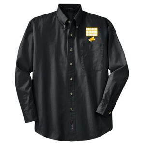 Tall Long Sleeve Twill Shirt Thumbnail