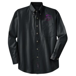 Tall Long Sleeve Twill Shirt Thumbnail