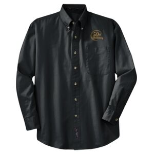 Tall Long Sleeve Twill Shirt Thumbnail