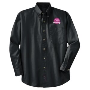 Tall Long Sleeve Twill Shirt Thumbnail