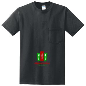 DryBlend ® 50 Cotton/50 Poly Pocket T Shirt Thumbnail