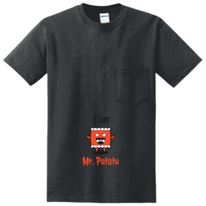 DryBlend ® 50 Cotton/50 Poly Pocket T Shirt Thumbnail
