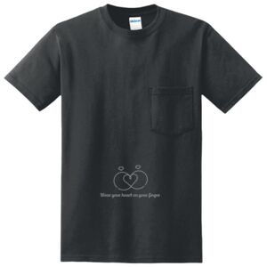 DryBlend ® 50 Cotton/50 Poly Pocket T Shirt Thumbnail
