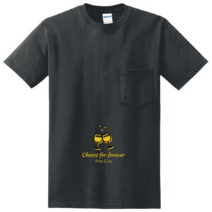 DryBlend ® 50 Cotton/50 Poly Pocket T Shirt Thumbnail