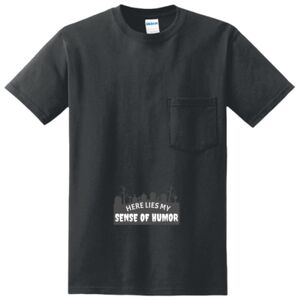 DryBlend ® 50 Cotton/50 Poly Pocket T Shirt Thumbnail