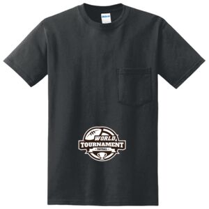 DryBlend ® 50 Cotton/50 Poly Pocket T Shirt Thumbnail