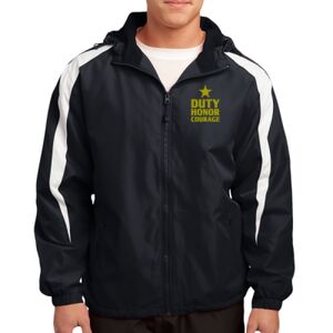 Fleece Lined Colorblock Jacket Thumbnail