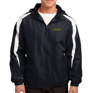 Fleece Lined Colorblock Jacket Thumbnail