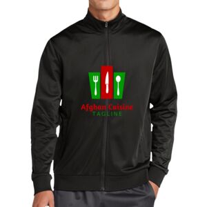 Tricot Sleeve Stripe Track Jacket Thumbnail