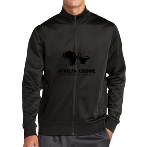 Tricot Sleeve Stripe Track Jacket Thumbnail