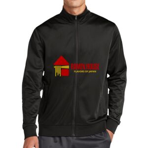 Tricot Sleeve Stripe Track Jacket Thumbnail