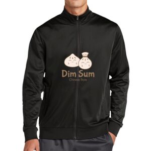 Tricot Sleeve Stripe Track Jacket Thumbnail