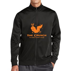 Tricot Sleeve Stripe Track Jacket Thumbnail