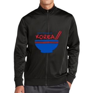 Tricot Sleeve Stripe Track Jacket Thumbnail