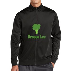 Tricot Sleeve Stripe Track Jacket Thumbnail