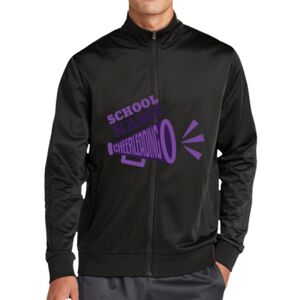 Tricot Sleeve Stripe Track Jacket Thumbnail