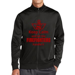 Tricot Sleeve Stripe Track Jacket Thumbnail