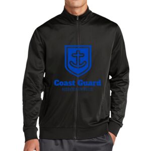 Tricot Sleeve Stripe Track Jacket Thumbnail