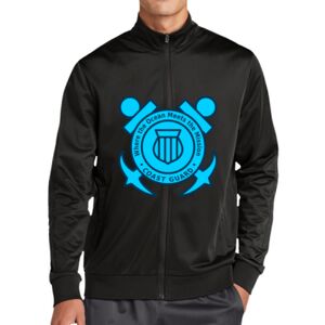 Tricot Sleeve Stripe Track Jacket Thumbnail