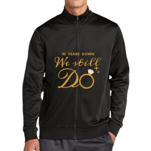 Tricot Sleeve Stripe Track Jacket Thumbnail