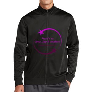 Tricot Sleeve Stripe Track Jacket Thumbnail