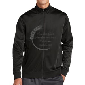 Tricot Sleeve Stripe Track Jacket Thumbnail