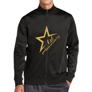 Tricot Sleeve Stripe Track Jacket Thumbnail
