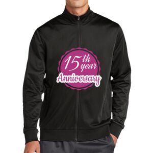 Tricot Sleeve Stripe Track Jacket Thumbnail