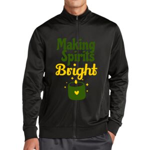 Tricot Sleeve Stripe Track Jacket Thumbnail