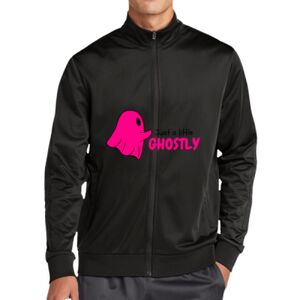 Tricot Sleeve Stripe Track Jacket Thumbnail