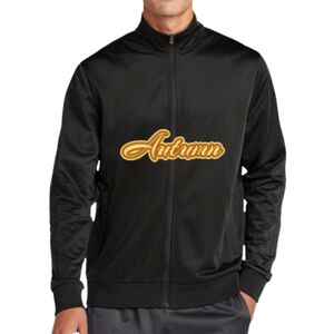 Tricot Sleeve Stripe Track Jacket Thumbnail