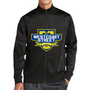 Tricot Sleeve Stripe Track Jacket Thumbnail