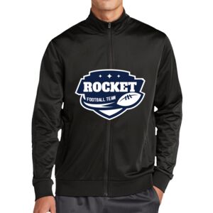 Tricot Sleeve Stripe Track Jacket Thumbnail