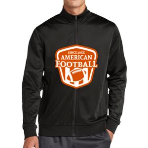 Tricot Sleeve Stripe Track Jacket Thumbnail