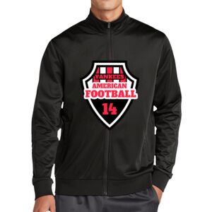 Tricot Sleeve Stripe Track Jacket Thumbnail