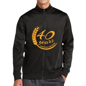 Tricot Sleeve Stripe Track Jacket Thumbnail
