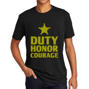 Unisex CVC Sueded Tee Thumbnail
